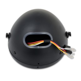FARO FANALE ANTERIORE OMOLOGATO 7.5" 190 MM SUPERLIGHT ANGEL EYE LED PER MOTO