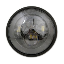 FARO FANALE ANTERIORE OMOLOGATO 7.5" 190 MM SUPERLIGHT LED PER MOTO