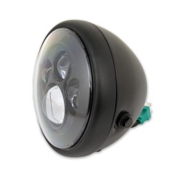 LED HEADLIGHT EU APPROVED 7.5" 190 MM SUPERLIGHT FOR MOTORCYCLE