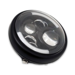FARO FANALE ANTERIORE SLIM 7.5" 190 MM SUPERLIGHT MULTIFUNZIONE LED OMOLOGATO PER MOTO