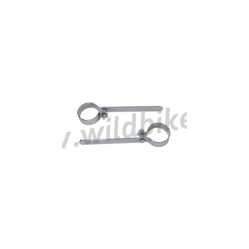UNIVERSELLE HEAVY-DUTY-AUSPUFFSCHELLE LANG 1 7/8 "FÜR MOTORRAD AUSPUFF