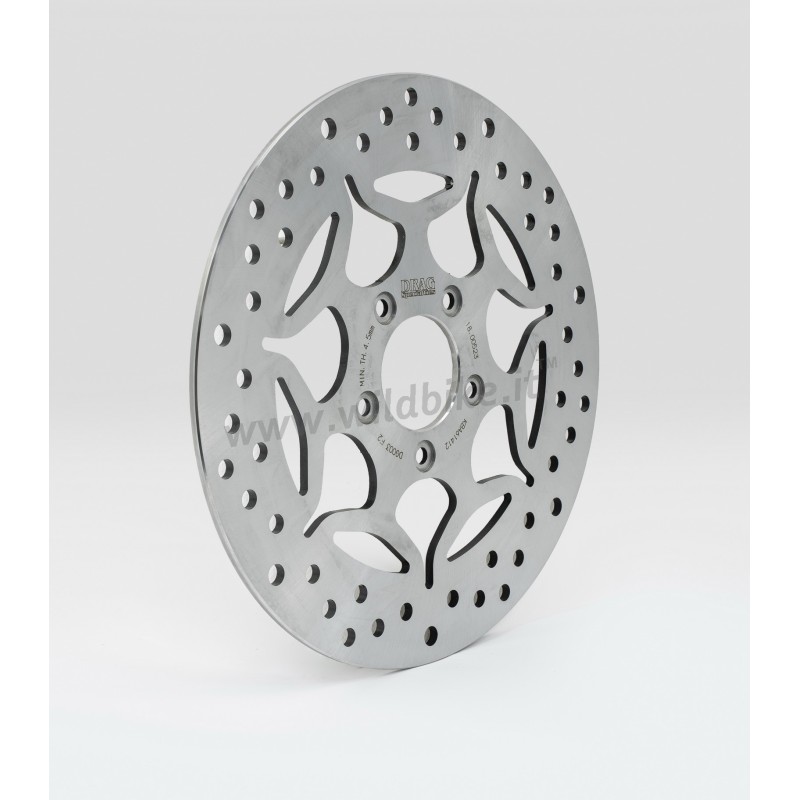 BREMSSCHEIBE VORNE EDELSTHAL GEBOHRT STYLE 2 ROUND 11.5" FÜR HARLEY DAVIDSON 00-14