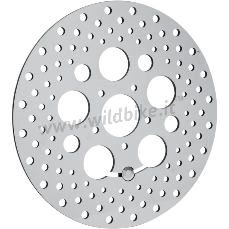 DISQUE ROTOR DE FREIN AVANT EN ACIER STYLE 1 ROUND 11.8" HARLEY DAVIDSON FLH FLT TOURING 08-13