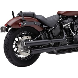 KIT COMPLETO HI-POWER STAGE 1 SCARICO COBRA NH NERO HARLEY DAVIDSON FXBB STREET BOB 18-24