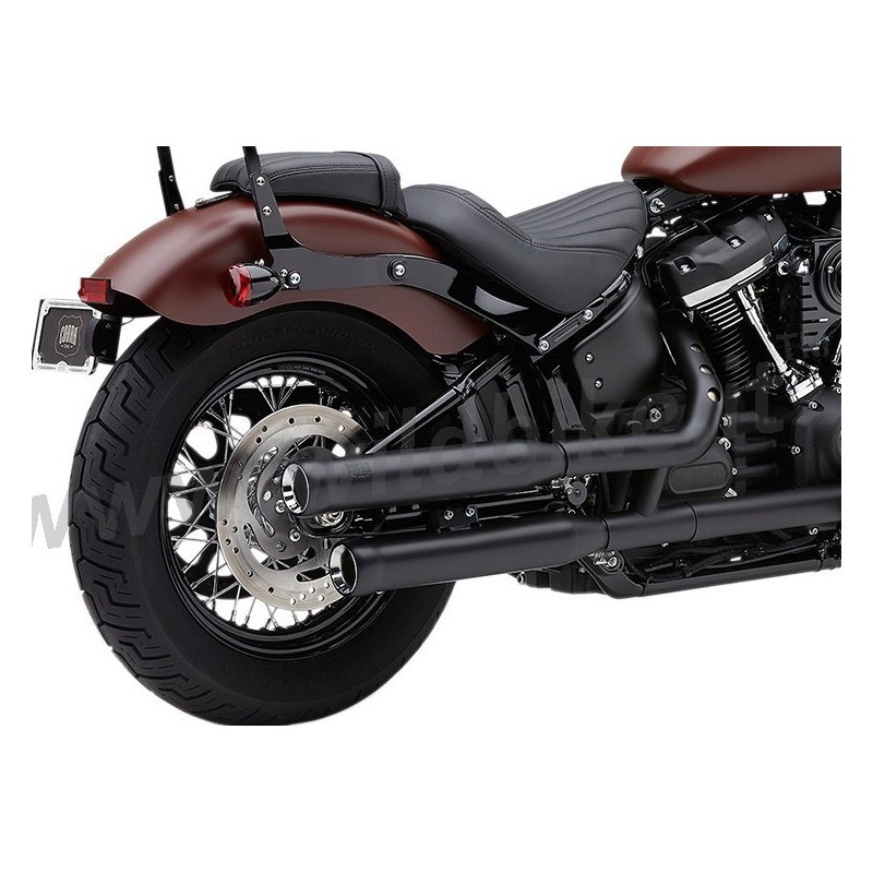 KIT COMPLETO HI-POWER STAGE 1 SCARICO COBRA NH NERO HARLEY DAVIDSON FXBB STREET BOB 18-24