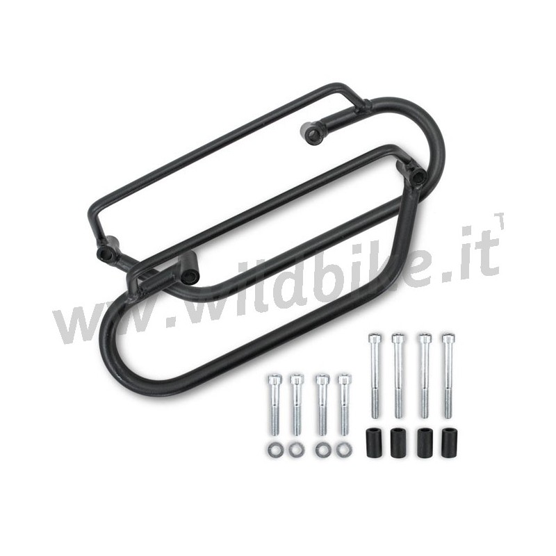 SUPPORT NOIR DE FIXATION POUR SACOCHES HONDA CMX 1100 ABS REBEL
