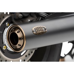 EXHAUST MUFFLER SLIP-ON COBRA 4" BLACK/BRONZE HONDA CMX 1100 ABS REBEL