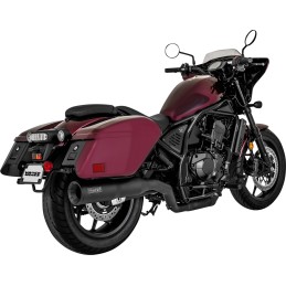 BLACK EXHAUST MUFFLER SLIP-ON VANCE & HINES 4.5" HO HONDA CMX 1100 ABS REBEL 2021-2026