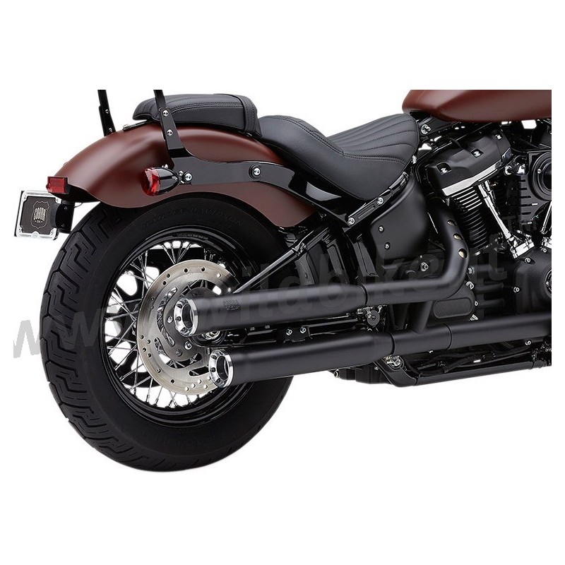 KIT STAGE 1 HI-POWER AUSPUFF COBRA 3" RPT SCHWARZ HARLEY DAVIDSON FXBB STREET BOB 18-24