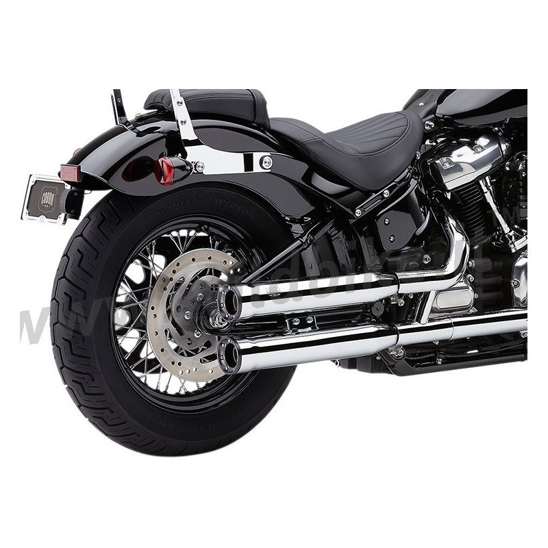 KIT HI-POWER STAGE 1 ECHAPPEMENT COBRA 3" RPT CHROME HARLEY DAVIDSON FXBB STREET BOB 18-24