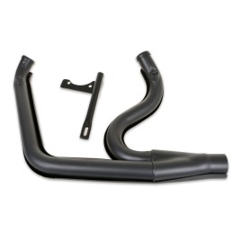 SCARICO MARMITTA MCJ 2IN1 MEGAFONO CORTO NERO HARLEY DAVIDSON FXD DYNA 06-17