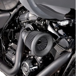 AIR FILTER VELOCITY 90 ARLEN NESS BLACK HARLEY DAVIDSON FLH FLT TOURING 99-07