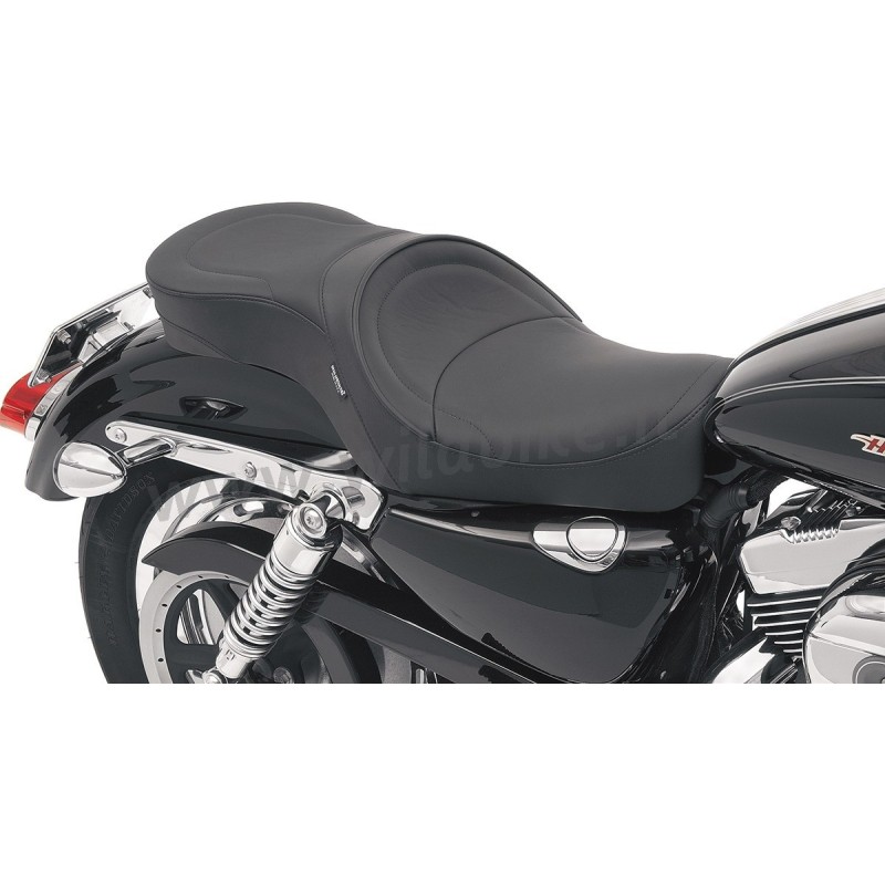 SITZBANK WIDE TOURING MILD LOW PROFILE FÜR HARLEY DAVIDSON XL SPORTSTER 04-20