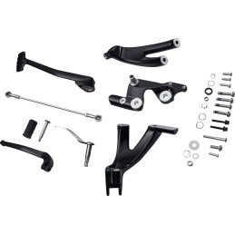 VORVERLEGTE FUSSRASTENANLAGE SCHWARZ OEM 50700060 HARLEY DAVIDSON SOFTAIL 2018-2024