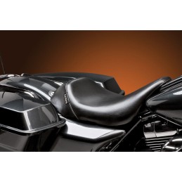 LEATHER MONO SEAT LE PERA BARE BONES HARLEY DAVIDSON FLHR ROAD KING 02-07