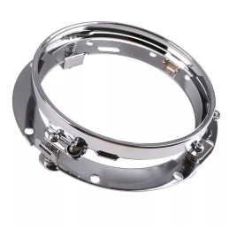 CHROM-RINGHALTERUNG FÜR 7"-LED-SCHEINWERFERMONTAGE HARLEY DAVIDSON TOURING 94-14