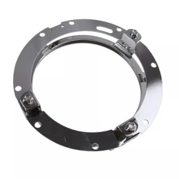 CHROM-RINGHALTERUNG FÜR 7"-LED-SCHEINWERFERMONTAGE HARLEY DAVIDSON TOURING 94-14