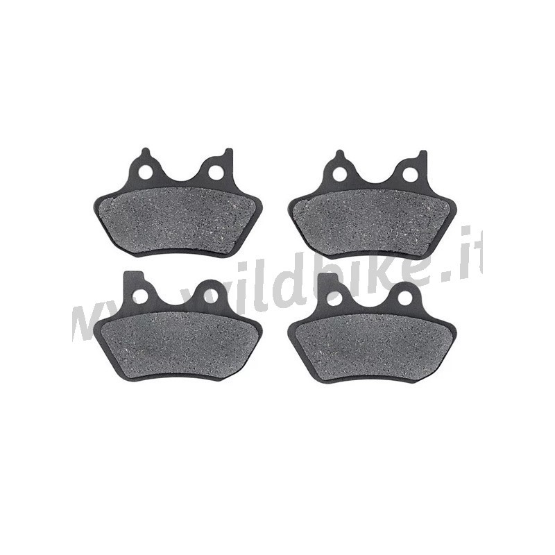 PLAQUETTES DE FREIN ORGANIQUES EBC KEVLAR KIT COMPLETES HARLEY DAVIDSON FXST FLST SOFTAIL 00-07