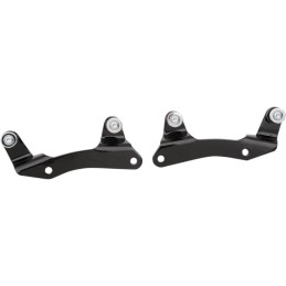 SISSYBAR COBRA BLACK BACKREST FIXING KIT HARLEY DAVIDSON FLH FLT TOURING 14-24
