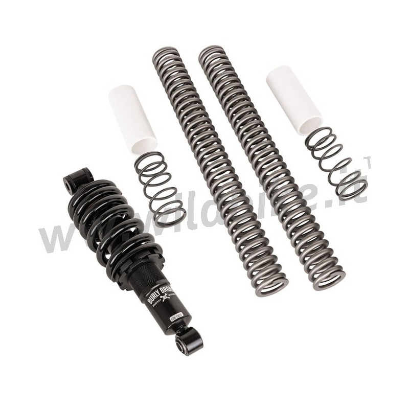 KIT DE ABAISSEMENT COMPLET SUSPENSIONS BURLY SLAMMER HARLEY DAVIDSON SOFTAIL M-EIGHT 18-24