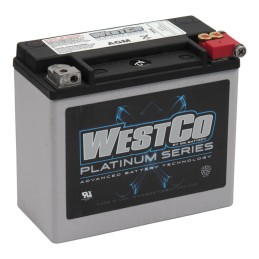 BATTERIE WESTCO AGM PLATINUM 12V-18Ah 310CCA HARLEY DAVIDSON FXD DYNA 97-17