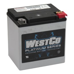 BATTERIE WESTCO AGM PLATINUM 12V-26Ah 400CCA HARLEY DAVIDSON FLH FLT TOURING 1997-16