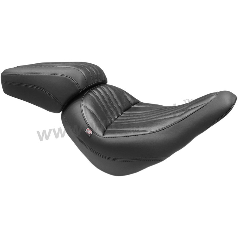 SELLA COMFORT 2-UP MUSTANG TOURING HARLEY DAVIDSON FLSB SOFTAIL SPORT GLIDE 18-24