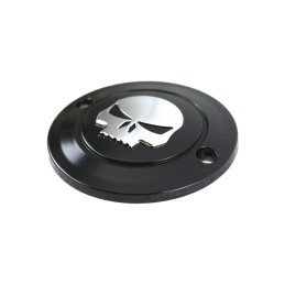 POINT COVER SKULL WILLIE G CHROM/SCHWARZ HARLEY DAVIDSON XL SPORTSTER 04-20