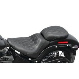 SITZBANK MUSTANG 2-UP TOURING WIDE TRIPPER DIAMOND HARLEY DAVIDSON FLSL SOFTAIL SLIM 18-24