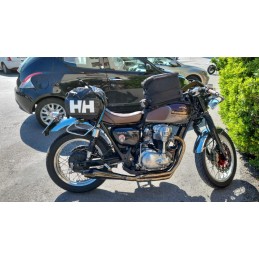 AUSPUFFSCHALLDÄMPFER SLIP-ON INOX DUNKEL CONE STYLE 3 UNIVERSAL FÜR MOTORRÄDER