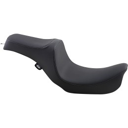SELLE EN CUIR PREDATOR III NOIRE POUR HARLEY DAVIDSON FXD DYNA 06-17