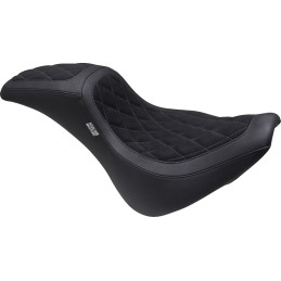 BLACK MUSTANG SEAT MUSTANG KODLIN FASTBACK HARLEY DAVIDSON SOFTAIL FXBB STREET BOB 18-24