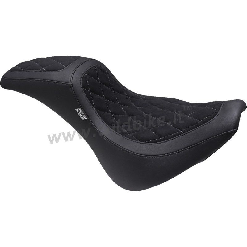 SELLE MUSTANG KODLIN FASTBACK NOIR HARLEY DAVIDSON SOFTAIL FXBB STREET BOB 18-24
