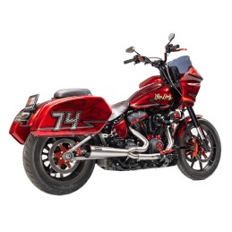 POT D'ÉCHAPPEMENT COMPLET 2EN1 MPRS RACE APPROUVÉ EU HARLEY DAVIDSON SOFTAIL 2018-2020