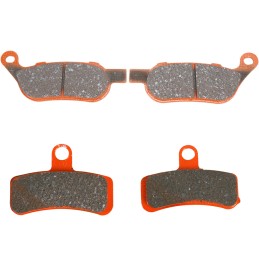 BREMSBELÄGE EBC KOMPLETTE FA-V SERIES SINTERED HARLEY DAVIDSON FXST FLST SOFTAIL 08-17