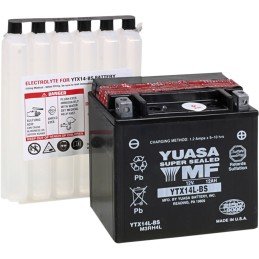 BATTERY YUASA ORIGINAL HIGH PERFORMANCE AGM YTX14L-BS HARLEY DAVIDSON XL SPORTSTER 04-21