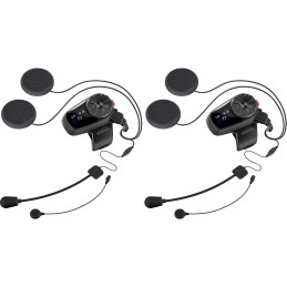 SYSTÈME DE COMMUNICATION INTERPHONE BLUETOOTH 5S-02D POUR MOTOS ET HARLEY DAVIDSON