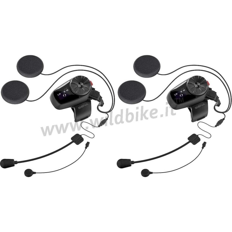 BLUETOOTH INTERCOM COMMUNICATION SYSTEM 5S-02D FOR MOTORCYCLES AND HARLEY DAVIDSON