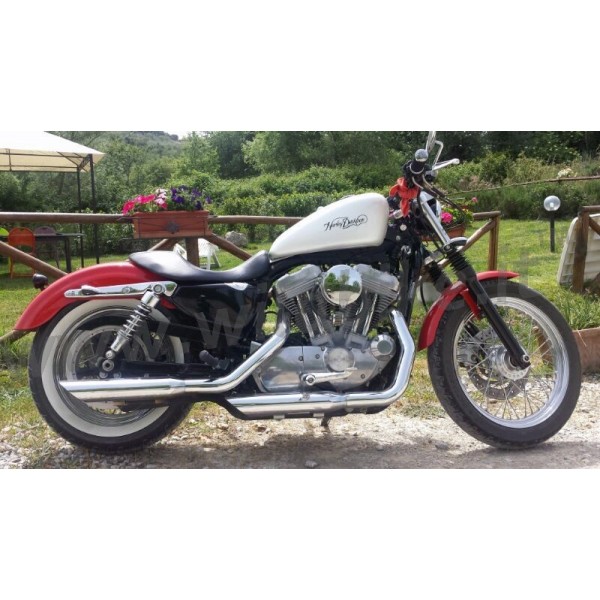 FILTRO ARIA DRAGTRON II HIGH POWER 6" CROMATO PER HARLEY DAVIDSON XL SPORTSTER '07-'18