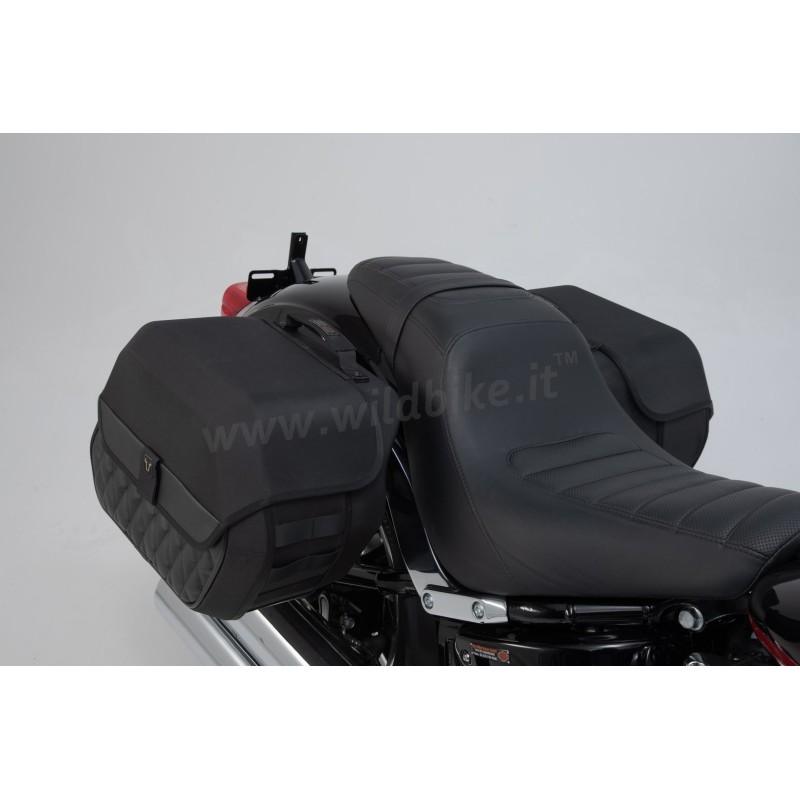 SET SACOCHE LATERALE LEGEND GEAR HARLEY DAVIDSON FXLR SOFTAIL LOW RIDER 2018-2024