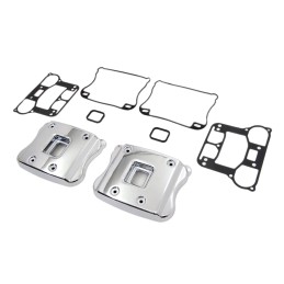 CHROME ENGINE ROCKER BOX COVERS FOR HARLEY DAVIDSON XL SPORTSTER 04-21