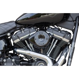 BLACK AIR CLEANER S&S STINGER™ MINI TEARDROP HARLEY DAVIDSON SOFTAIL M-EIGHT 18-24