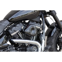 LUFTFILTER S&S AIR STINGER™ MINI TEARDROP SCHWARZ GLANZ HARLEY DAVIDSON SOFTAIL M-EIGHT 18-24