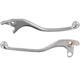 BRAKE AND CLUTCH LEVERS IN POLISHED ALUMINUM HONDA VT 600/750/1100 SHADOW 88-09