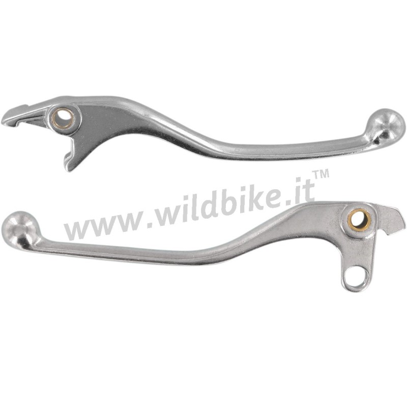 BREMS UND KUPPLUNGSHEBEL AUS POLIERTEM ALUMINIUM HONDA VT 600/750/1100 SHADOW 88-09