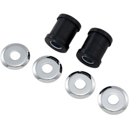 BOCCOLE ANTIVIBRAZIONI POLIURETANO DELUXE PER RISER MANUBRIO HARLEY DAVIDSON 73-17