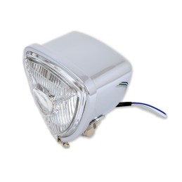 FARO CENTRALE REPLICA ARIA TRIANGOLO MOTO CUSTOM E HARLEY