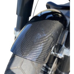FRONT FENDER IN GLOSS BLACK CARBON FIBER HARLEY DAVIDSON FLH FLT TOURING 2009-2025