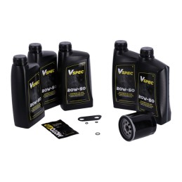 MOTORÖL-SERVICE-KIT VSPEC VOLL synthetisches HARLEY DAVIDSON XL SPORTSTER 86-21