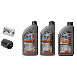 ENGINE OIL SERVICE KIT BEL RAY SEMI SYNTHETIC 20W50 HARLEY DAVIDSON FXST/FLST SOFTAIL 99-17